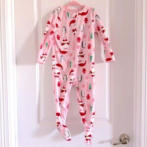 Just One You Brand by Carters Pink Christmas Onesie - Size 2T